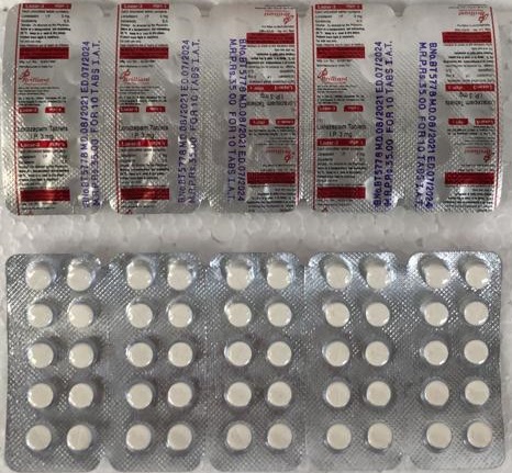 Lorazepam(Lozar) 3mg Tablets - Image 2